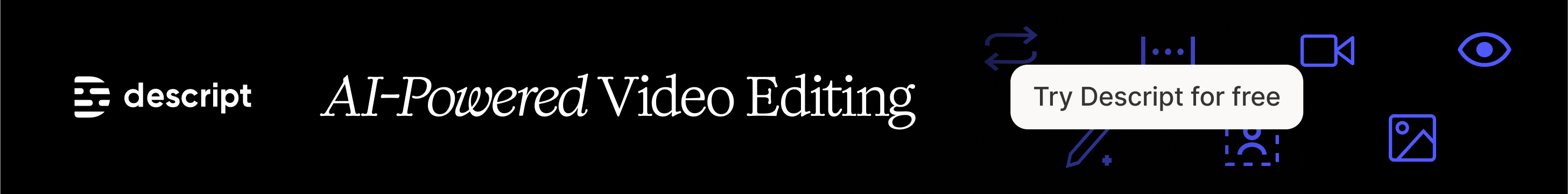 Descript AI Video Editing Tool