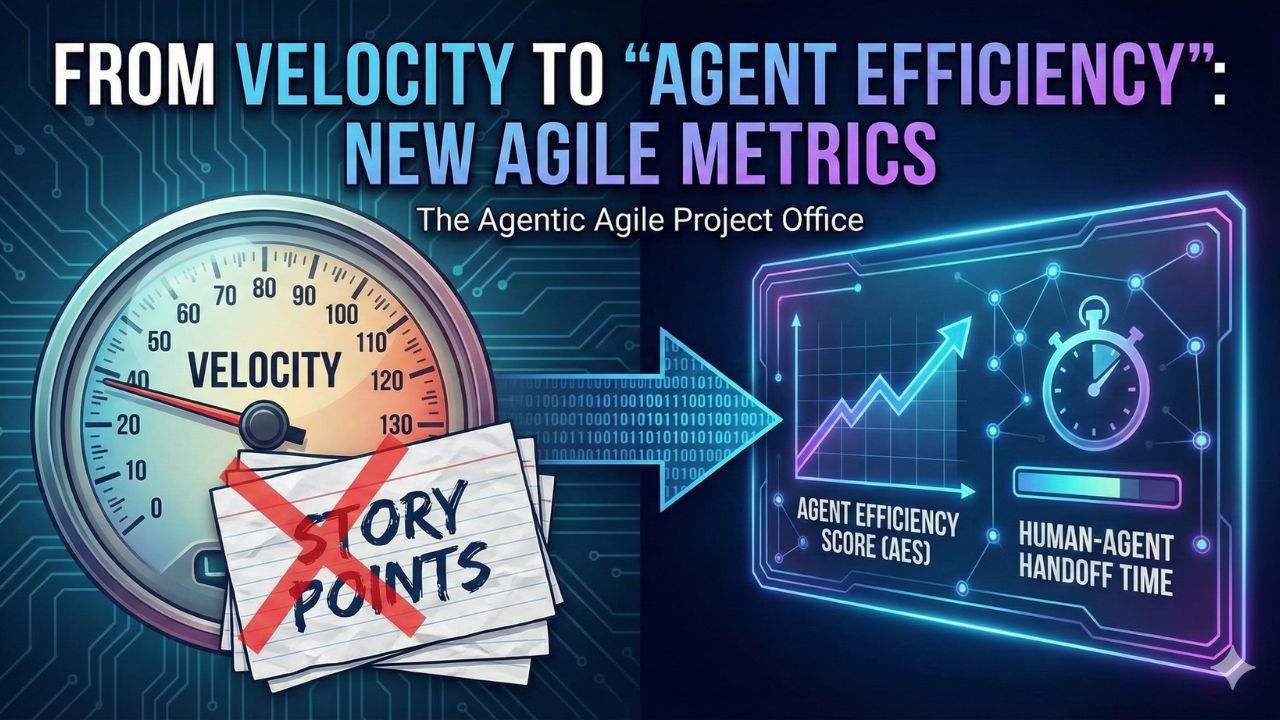 Agent Efficiency Score vs Velocity in Agile