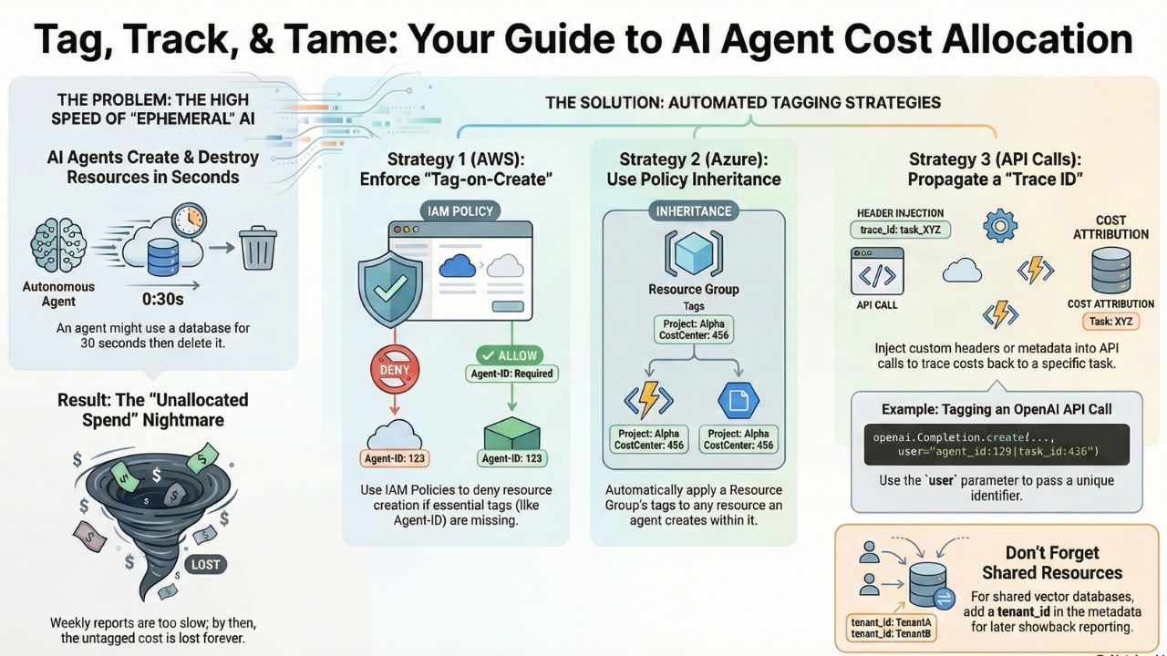 How to Tag AI Resources and Allocating Agent Costs