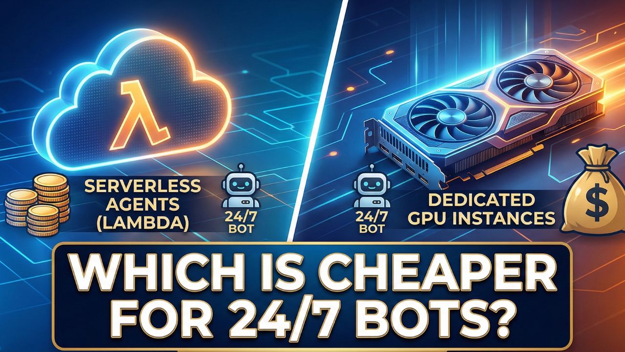 Serverless Agents vs GPU Instances Cost Analysis