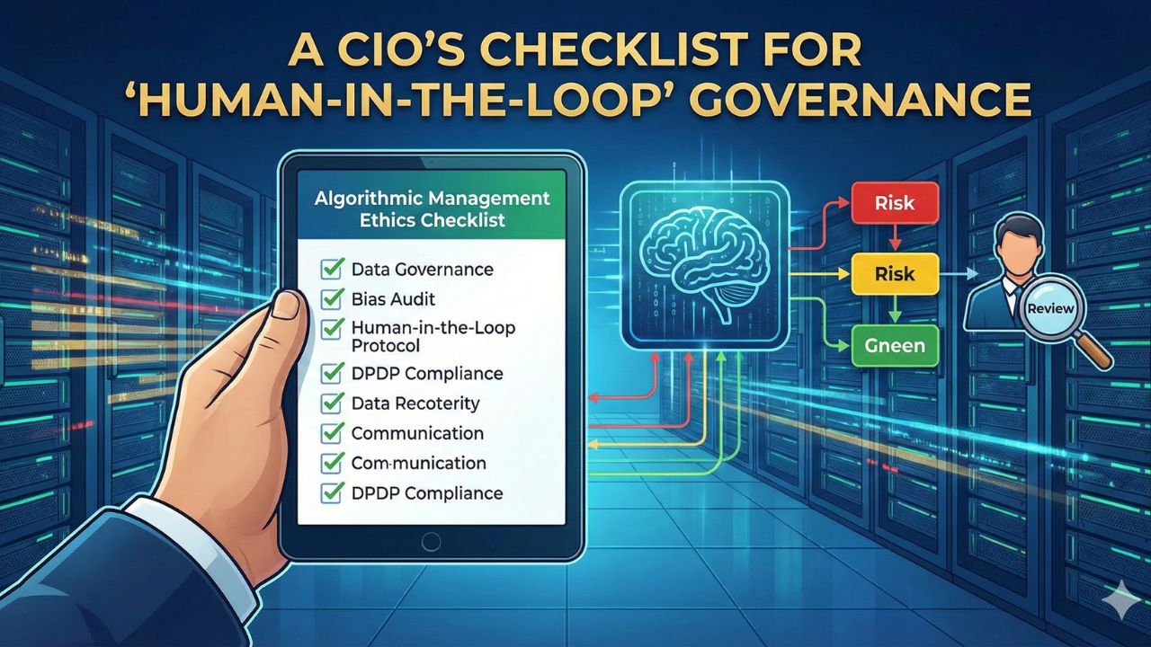 Agentic AI CIO Ethics Checklist