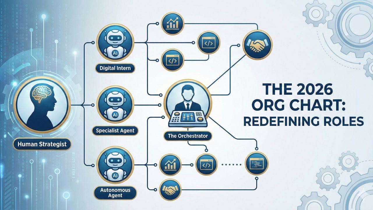 Agentic AI Workforce Org Chart Structure
