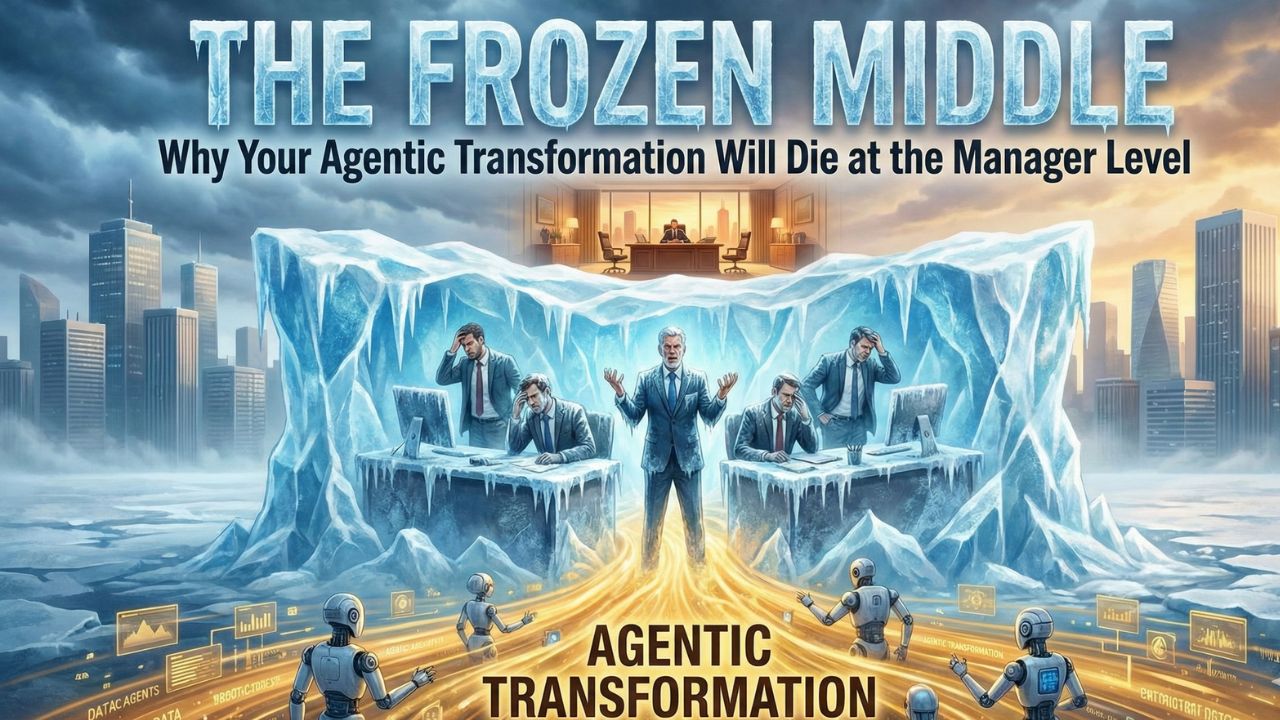 Frozen Middle Management Crisis in AI Era