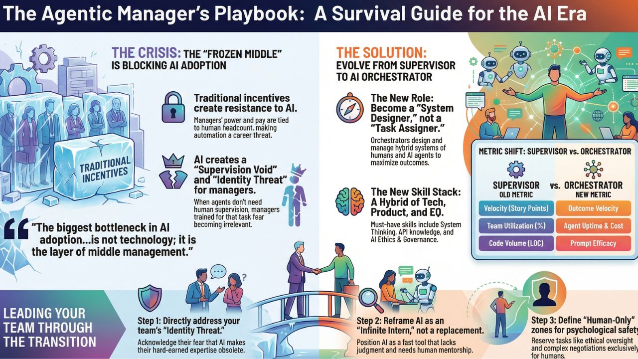 Agentic Manager Leadership Playbook AI 2026