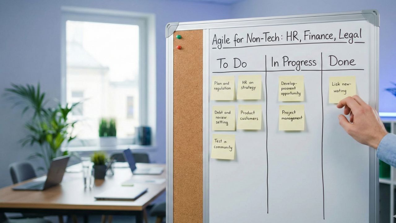 Agile Transformation for Non-Tech Teams