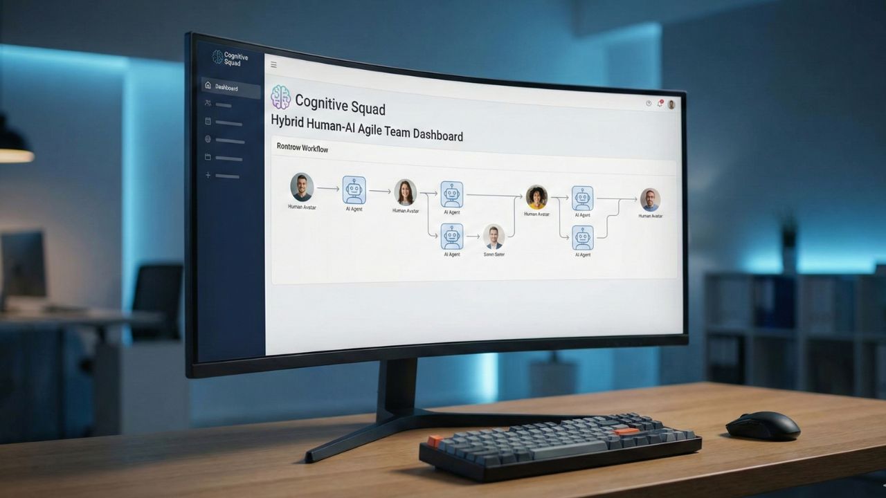 Hybrid Human-AI Agile Teams Orchestration