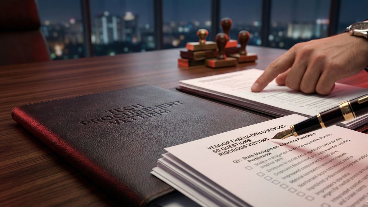 Enterprise AI Agent Procurement Checklist