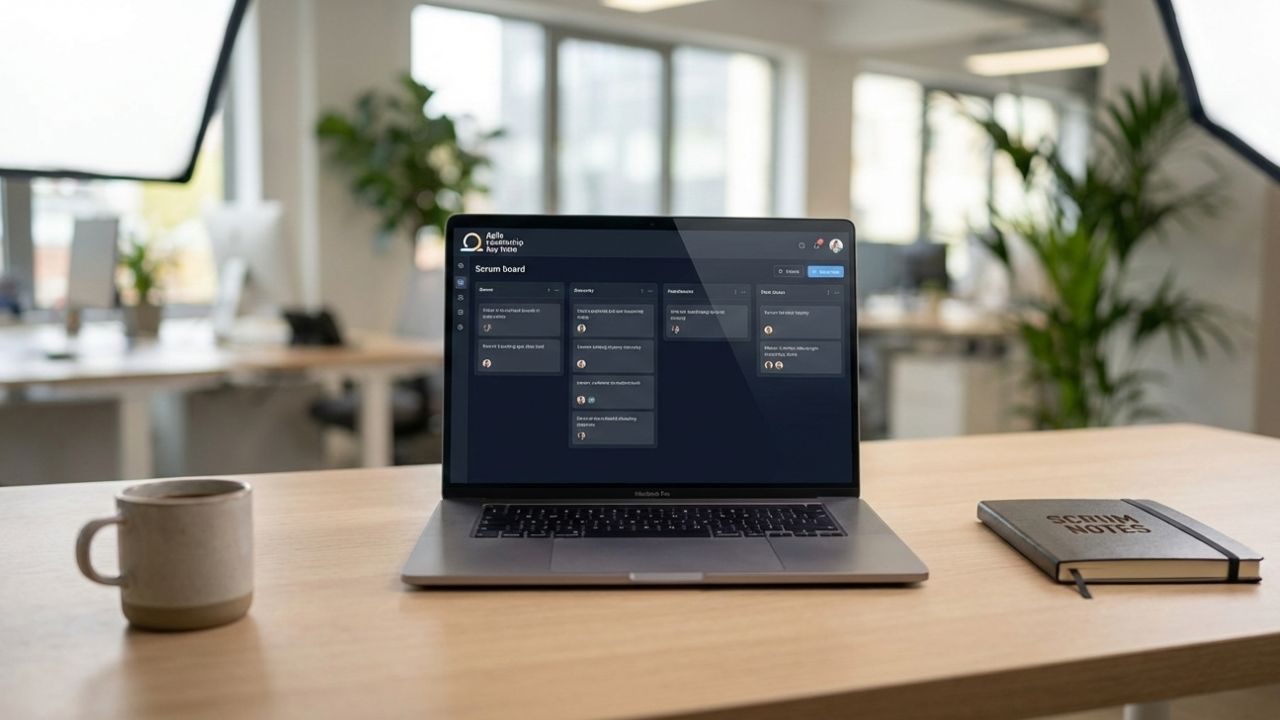 Scrum Project Management Software Interface