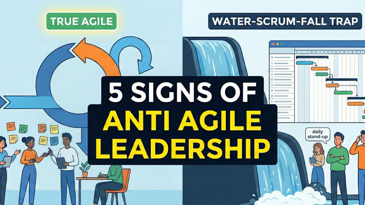 Water-Scrum-Fall vs Real Agile