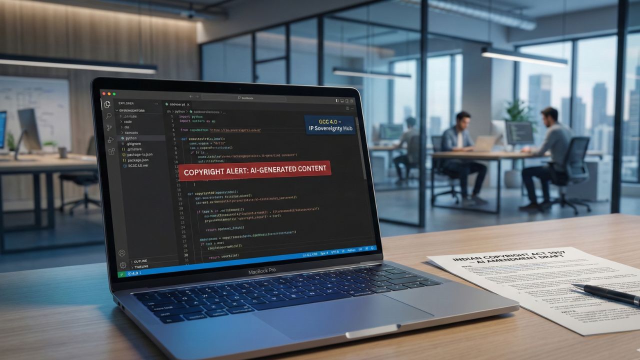 Who Owns AI Generated Code in an Indian GCC