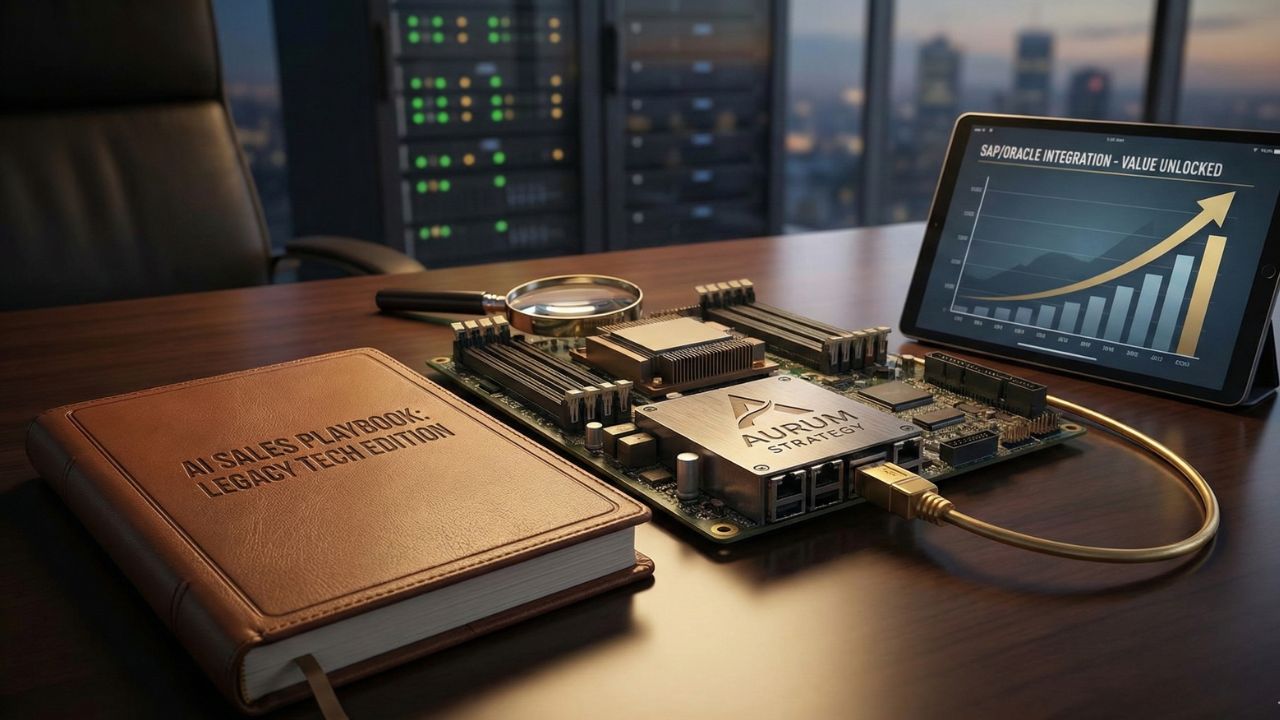 Consultant using AI playbook to uncover revenue in legacy tech systems