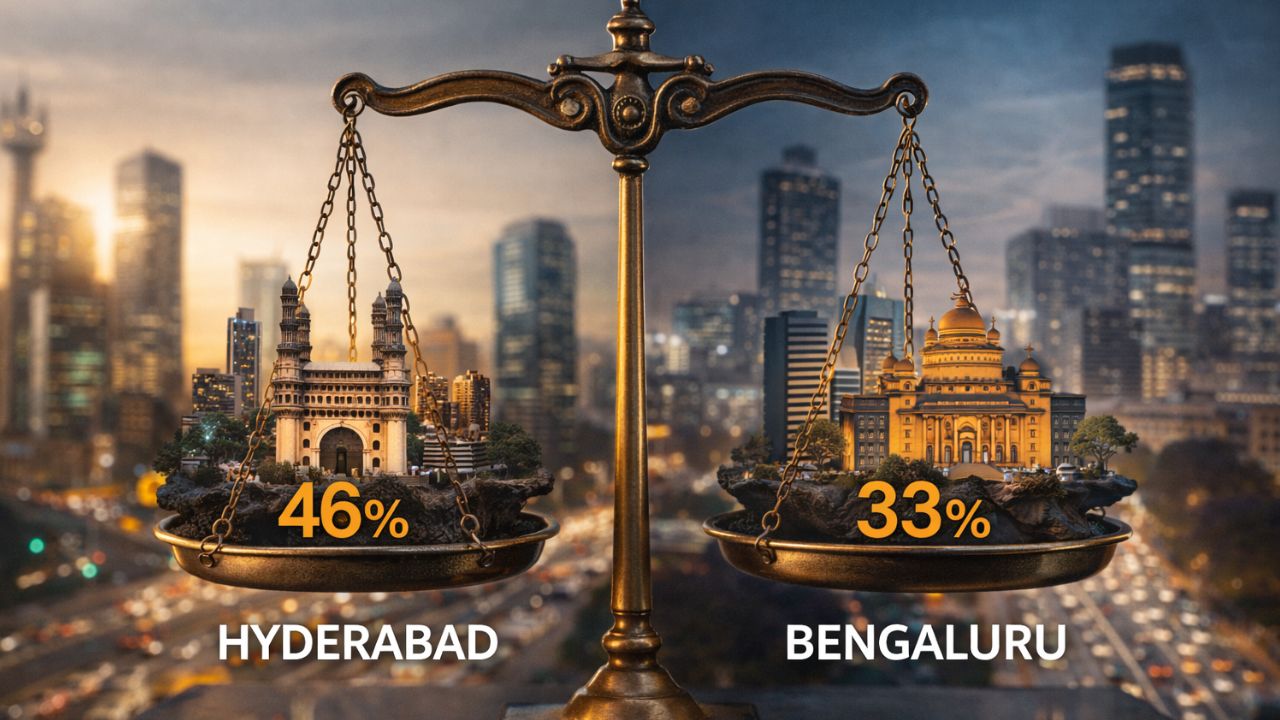 Hyderabad vs Bengaluru GCC Hub Comparison 2026