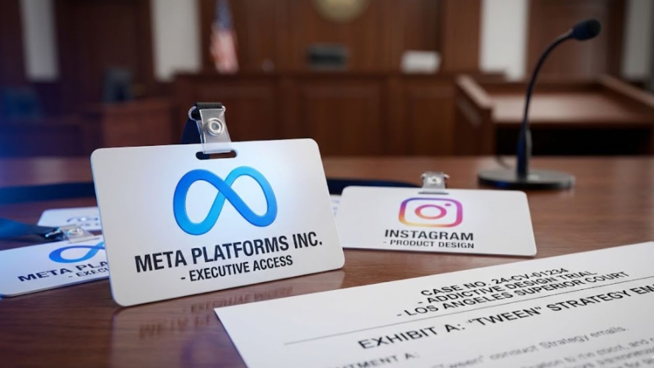 Mark Zuckerberg Testifying in Instagram Addictive Design Trial