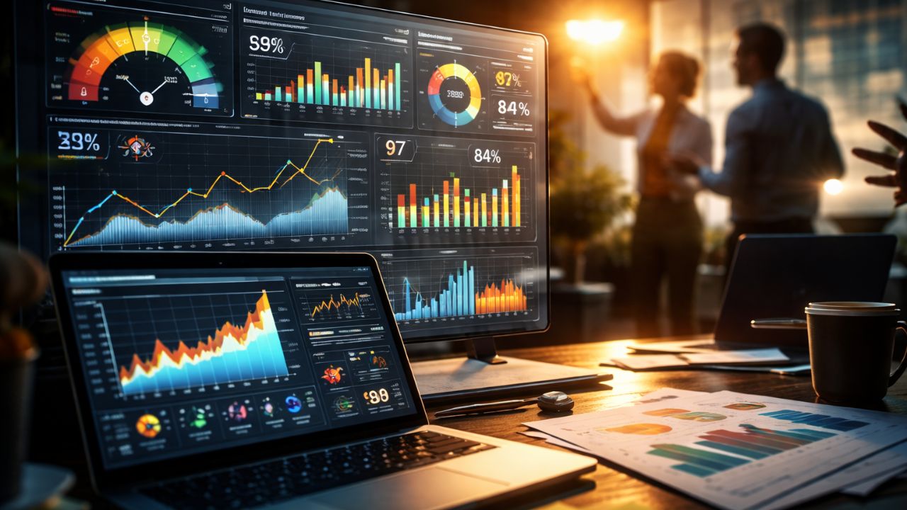Visualization of enterprise agile transformation across departments