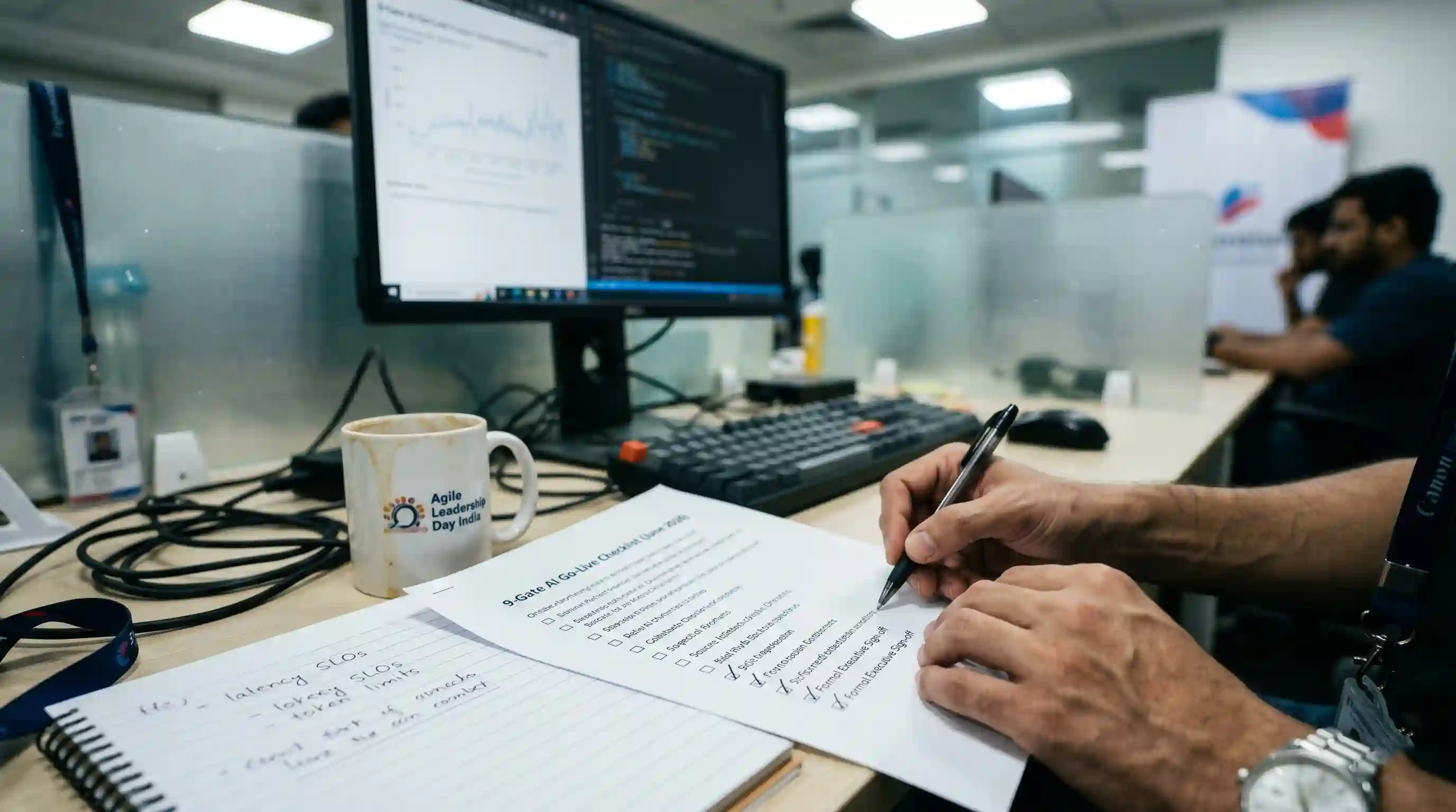 A 9-gate AI checklist bridging the gap from prototype to production