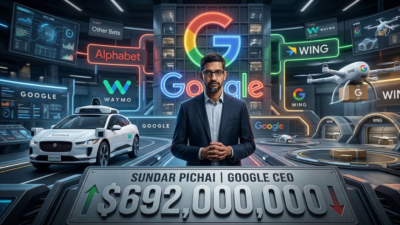 Google Hands Sundar Pichai a Record $692 Million Pay Package—But There's a Catch