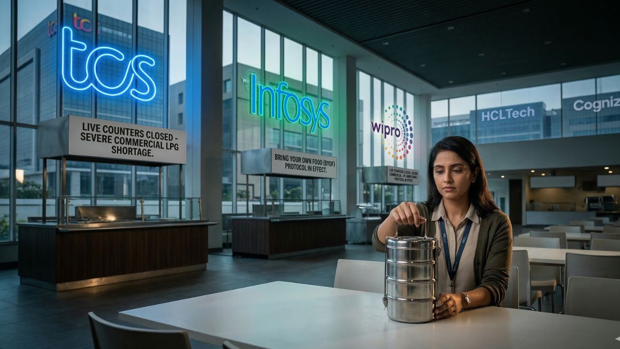 TCS and Infosys Trigger BYOF Protocol Amid Severe LPG Shortage