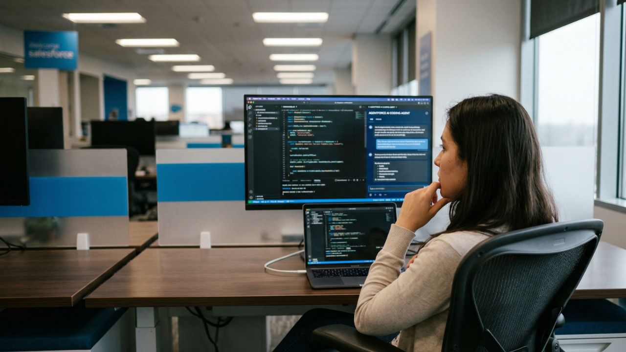 Salesforce Halts Engineer Hires As AI Agents Take Over