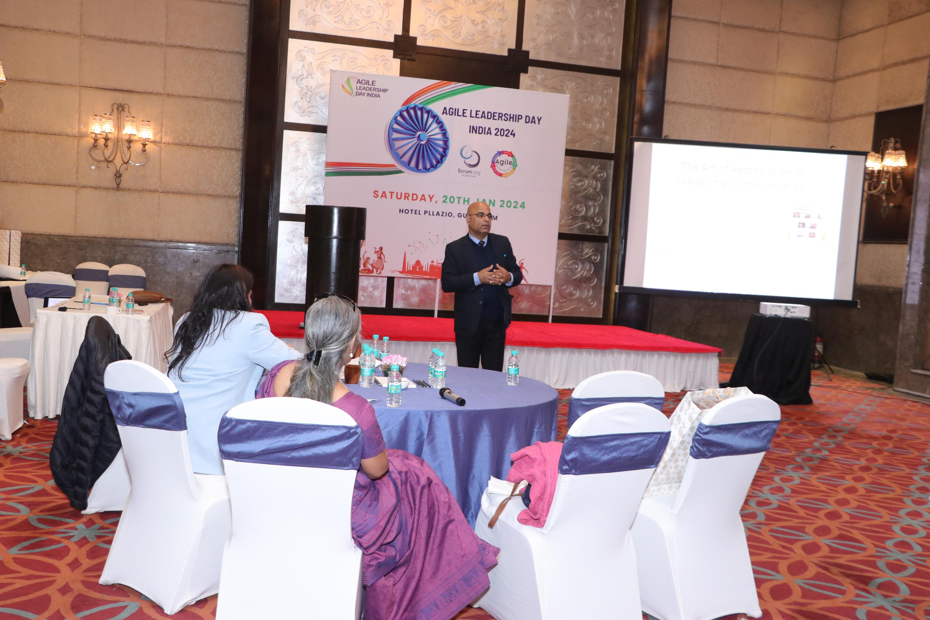 Audience interaction during the session