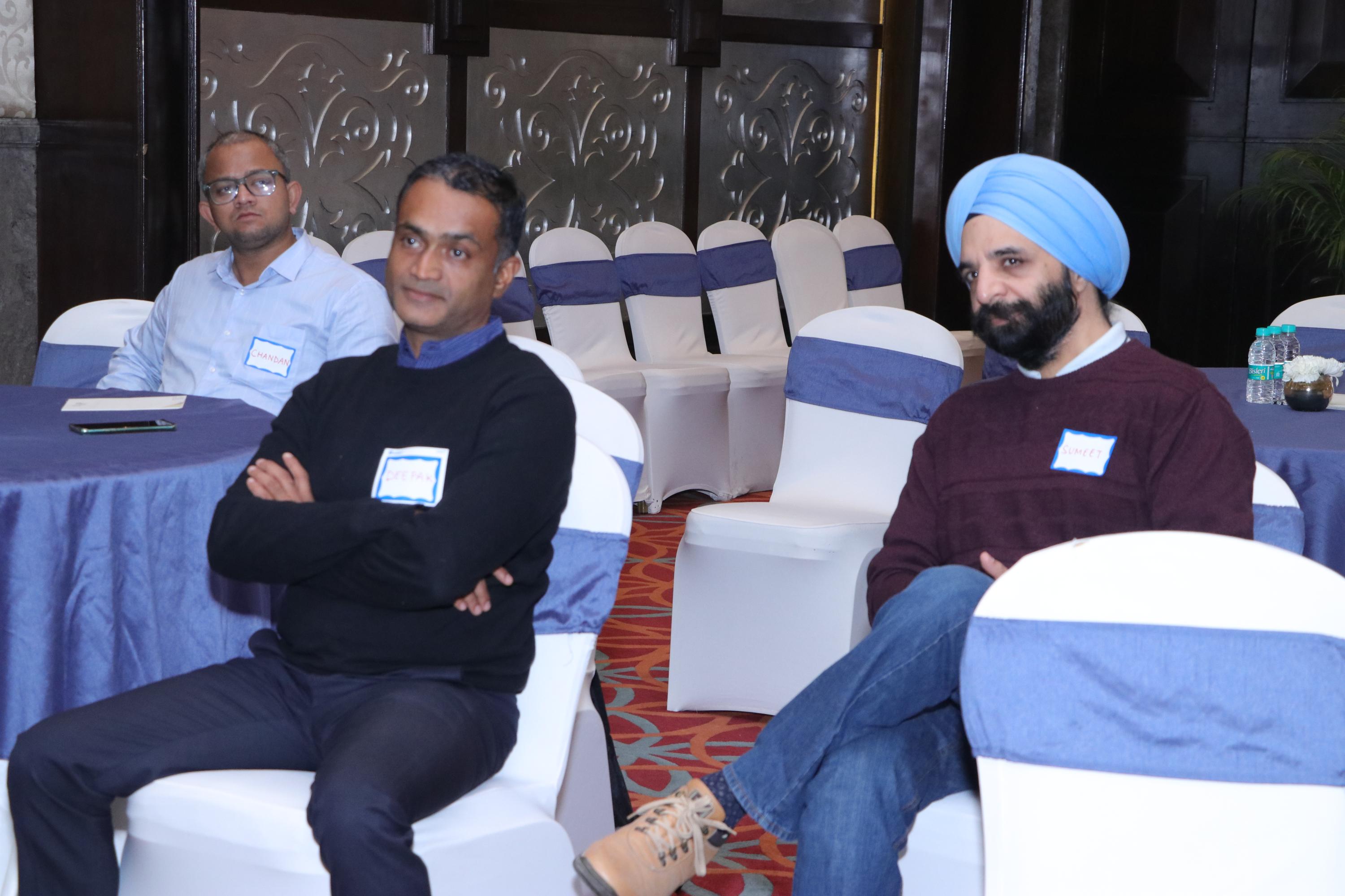 Audience engagement during the session