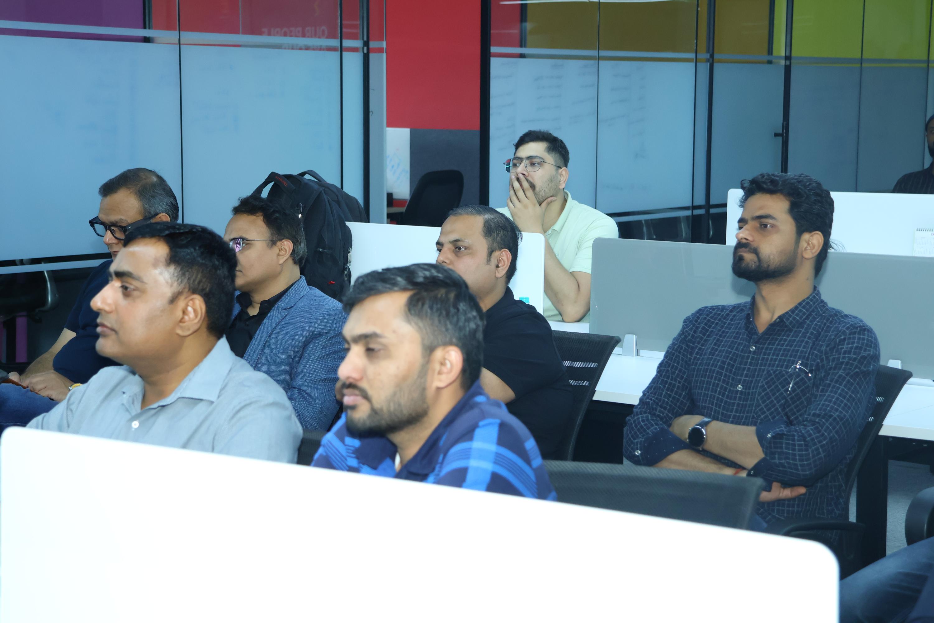 Audience engaging with cycle time compression metrics