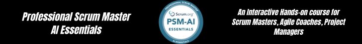 Professional Scrum Master AI Essentials Training Course